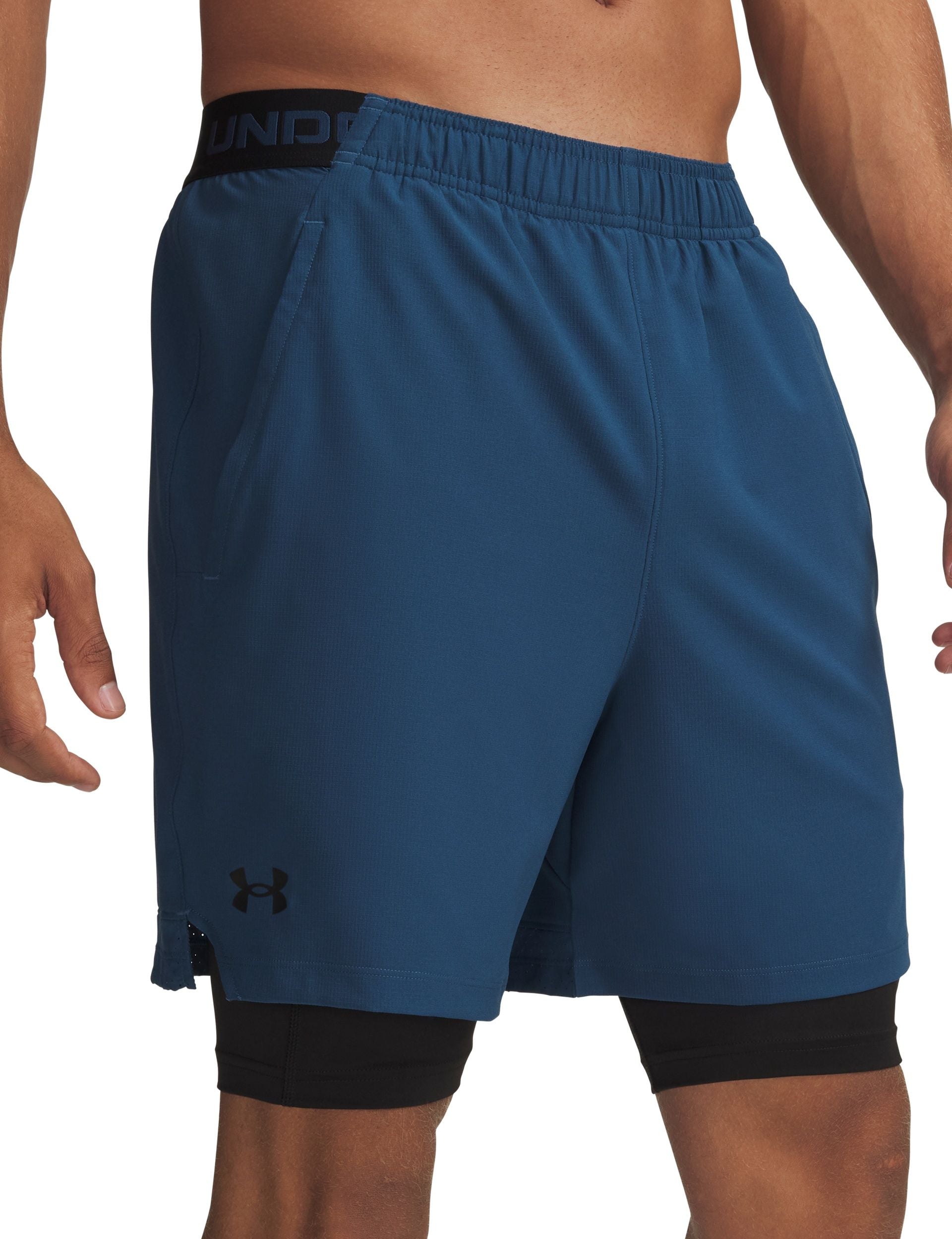 Vanish Woven 2 1 Shorts Wham Blue Ultimate