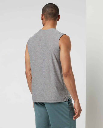 Strato Muscle Tee - Heather Grey