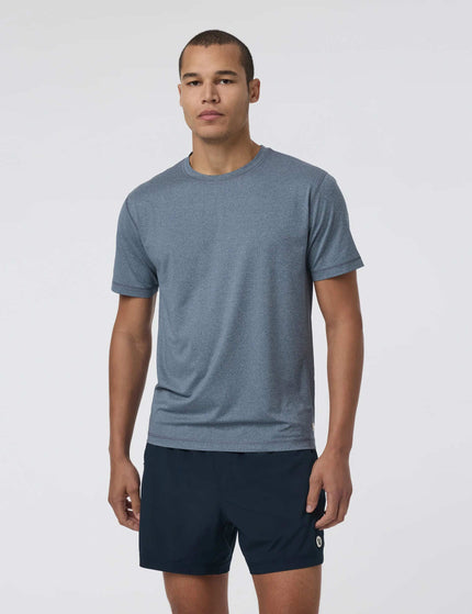 Vuori Tradewind Performance Tee 2.0 - Pacific Heatherimages1- The Sports Edit