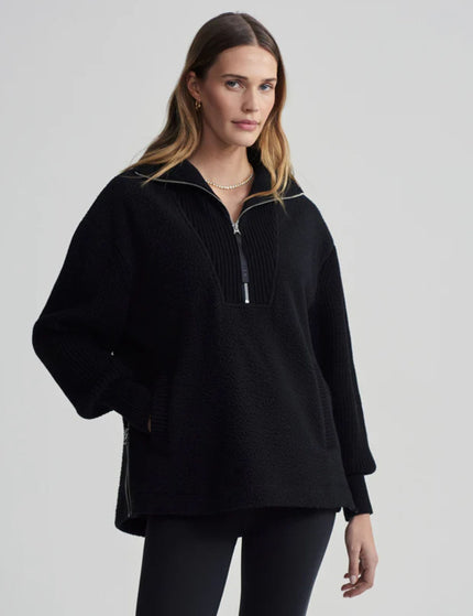 Varley Theresa Half-Zip Fleece - Blackimages1- The Sports Edit