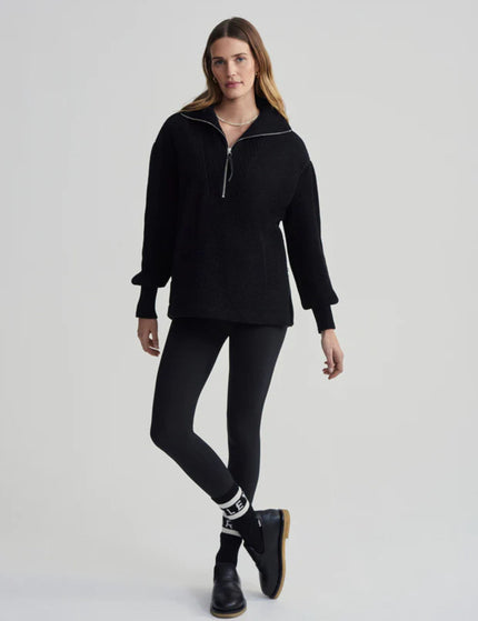 Varley Theresa Half-Zip Fleece - Blackimages3- The Sports Edit