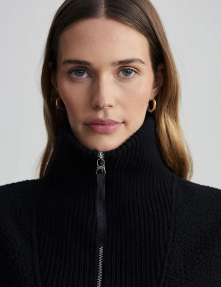 Varley Theresa Half-Zip Fleece - Blackimages5- The Sports Edit