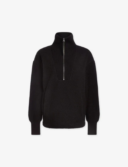 Varley Theresa Half-Zip Fleece - Blackimages6- The Sports Edit