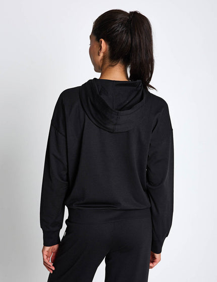 Vuori Halo Modern Pullover Hoodie - Black Heatherimages2- The Sports Edit