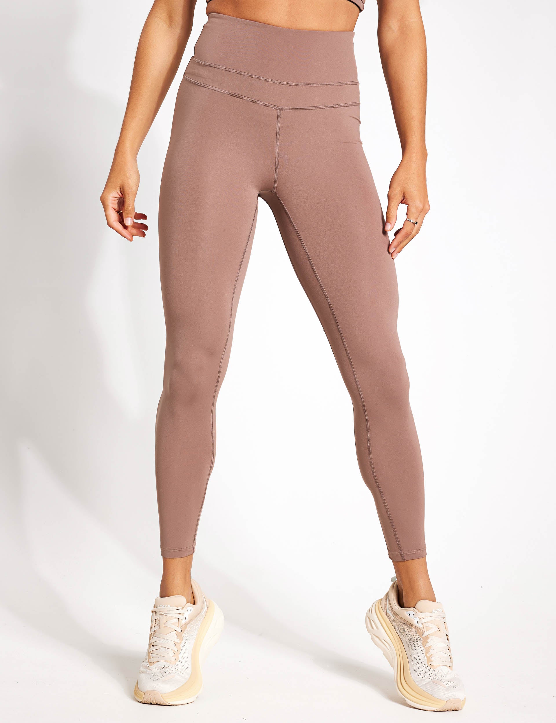 Let's Move Super High Rise Leggings Deep Taupe - Be On Move