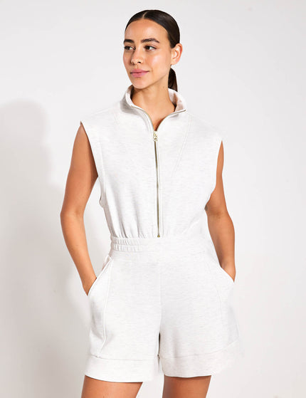 Varley Linvale Playsuit - Ivory Marlimages1- The Sports Edit