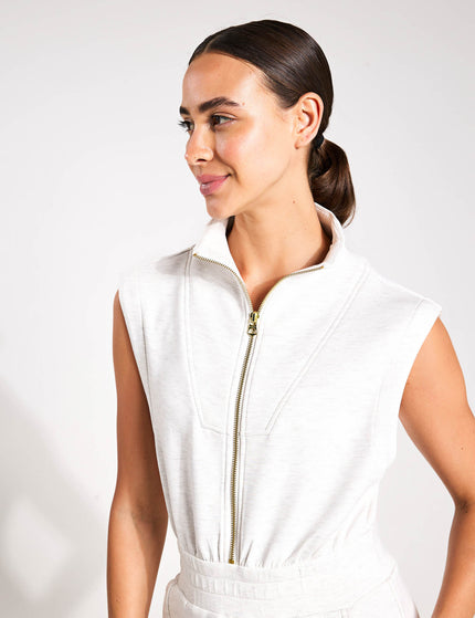 Varley Linvale Playsuit - Ivory Marlimages5- The Sports Edit