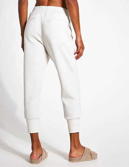Varley The Slim Cuff Pant 25" - Ivory Marlimages2- The Sports Edit