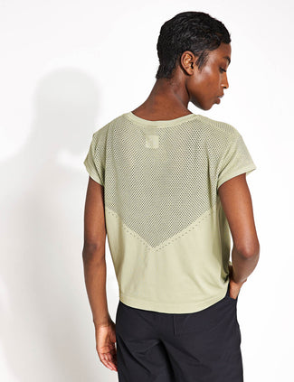 Calloway Boxy Tee - Tea