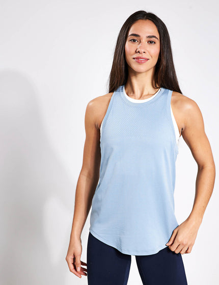 Varley Dacey Longline Tank - Ashley Blueimages1- The Sports Edit