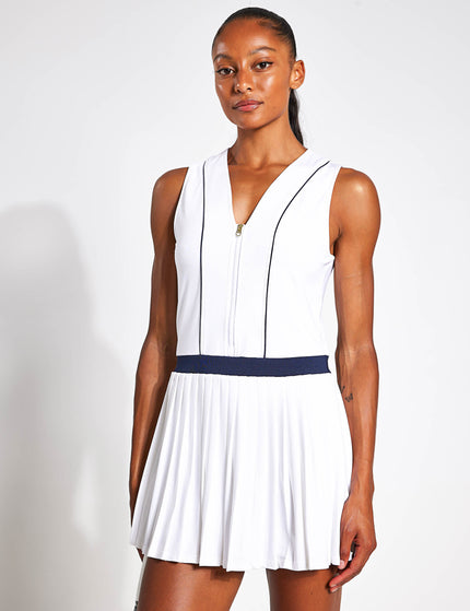 Varley Downing Court Dress 31.5 - Whiteimages1- The Sports Edit