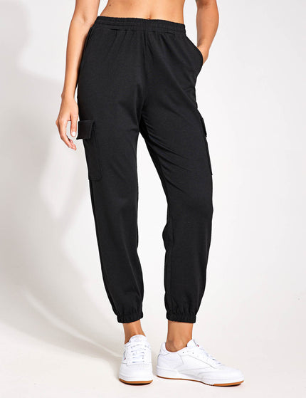 Vuori Boyfriend Cargo Jogger - Black Heatherimages1- The Sports Edit