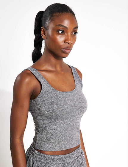 Vuori Halo Essential Tank - Heather Greyimages1- The Sports Edit