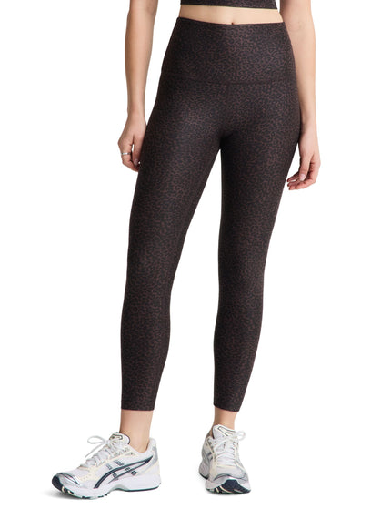 Beyond Yoga Softmark Caught In The Midi High Waisted Legging - Cocoa Plum Leopardimages1- The Sports Edit