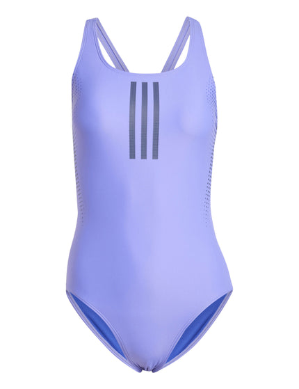 adidas 3-Stripes Graphic V-Back Swimsuit - Cobalt Blueimages6- The Sports Edit