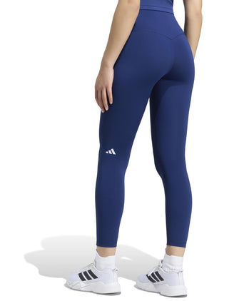 3 Stripes Studio All Me 7/8 X-Over Leggings - Dark Blue