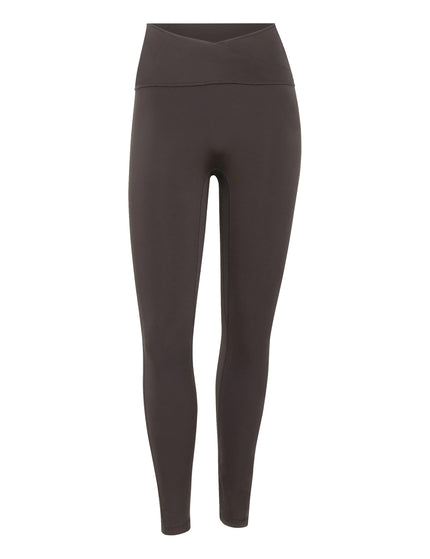 adidas 3 Stripes Studio All Me 7/8 X-Over Leggings - Aurora Coffeeimages6- The Sports Edit