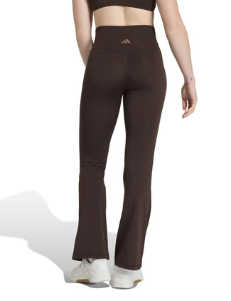 3-Stripes Studio All Me Flare X-Over Leggings - Aurora Coffee