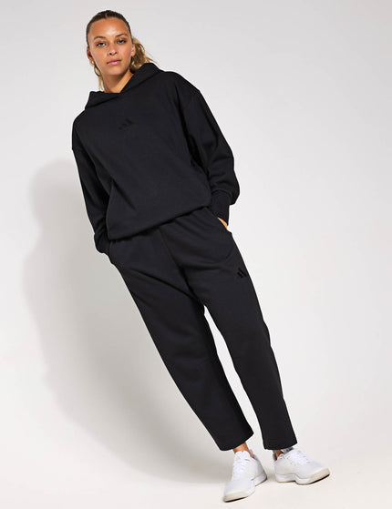 adidas ALL SZN Fleece Barrel Leg Joggers - Blackimages4- The Sports Edit