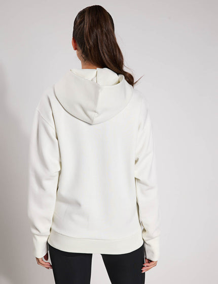 adidas ALL SZN Fleece Full-Zip Hoodie - Off Whiteimages2- The Sports Edit