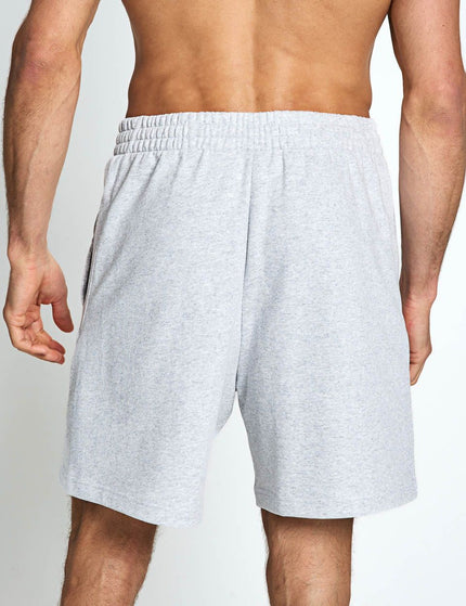 adidas Kit Small Logo Shorts - Light Grey Heatherimages2- The Sports Edit
