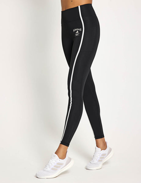 ウォーキング・ランニングウェア adidas Optime Heritage Full Length black Optime Heritage Full-Length Leggings – Stirling Sports