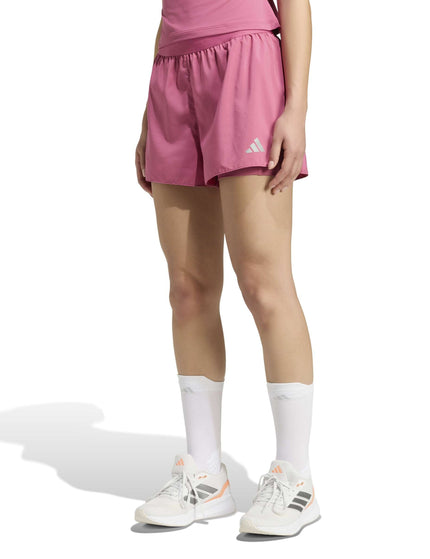 adidas adi365 Running Essentials 2in1 Shorts - Dual Magentaimages1- The Sports Edit