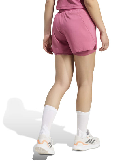 adidas adi365 Running Essentials 2in1 Shorts - Dual Magentaimages2- The Sports Edit