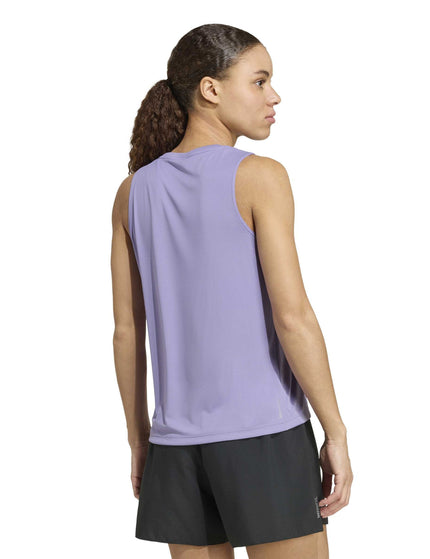 adidas adi365 Running Essentials Tank Top - Magic Lilacimages2- The Sports Edit
