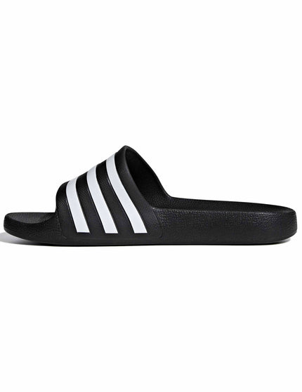 adidas Adilette Aqua Slides - Core Black/Cloud Whiteimages4- The Sports Edit