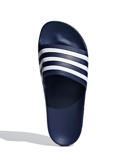 adidas Adilette Aqua Slides - Dark Blue/Cloud Whiteimages5- The Sports Edit