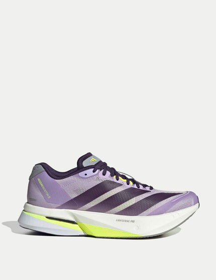 adidas Adizero Boston 13 Shoes - Powder Plum/Aurora Plum/Preloved Violetimages1- The Sports Edit