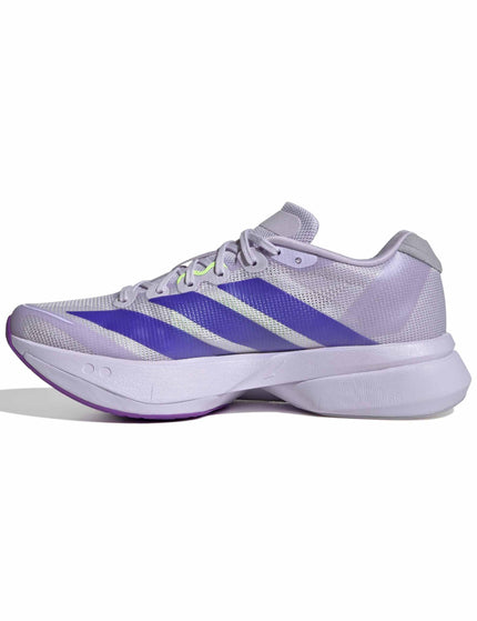 adidas Adizero Boston 13 Shoes - Purple Tint/Solar Purple/Green Sparkimages4- The Sports Edit