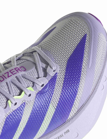 adidas Adizero Boston 13 Shoes - Purple Tint/Solar Purple/Green Sparkimages8- The Sports Edit