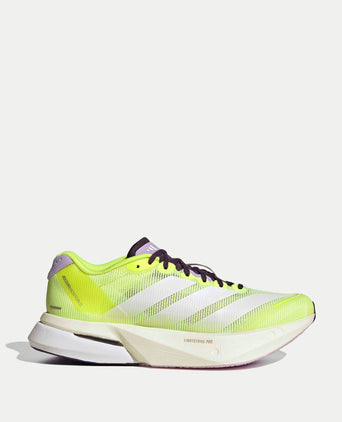 Adizero Boston 13 Shoes - Solar Yellow/Cloud White/Powder Plum