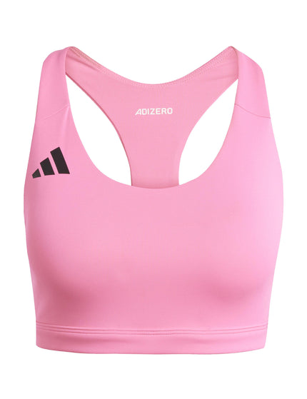 adidas Adizero Essentials Run Medium Support Bra - Lucid Pinkimages6- The Sports Edit