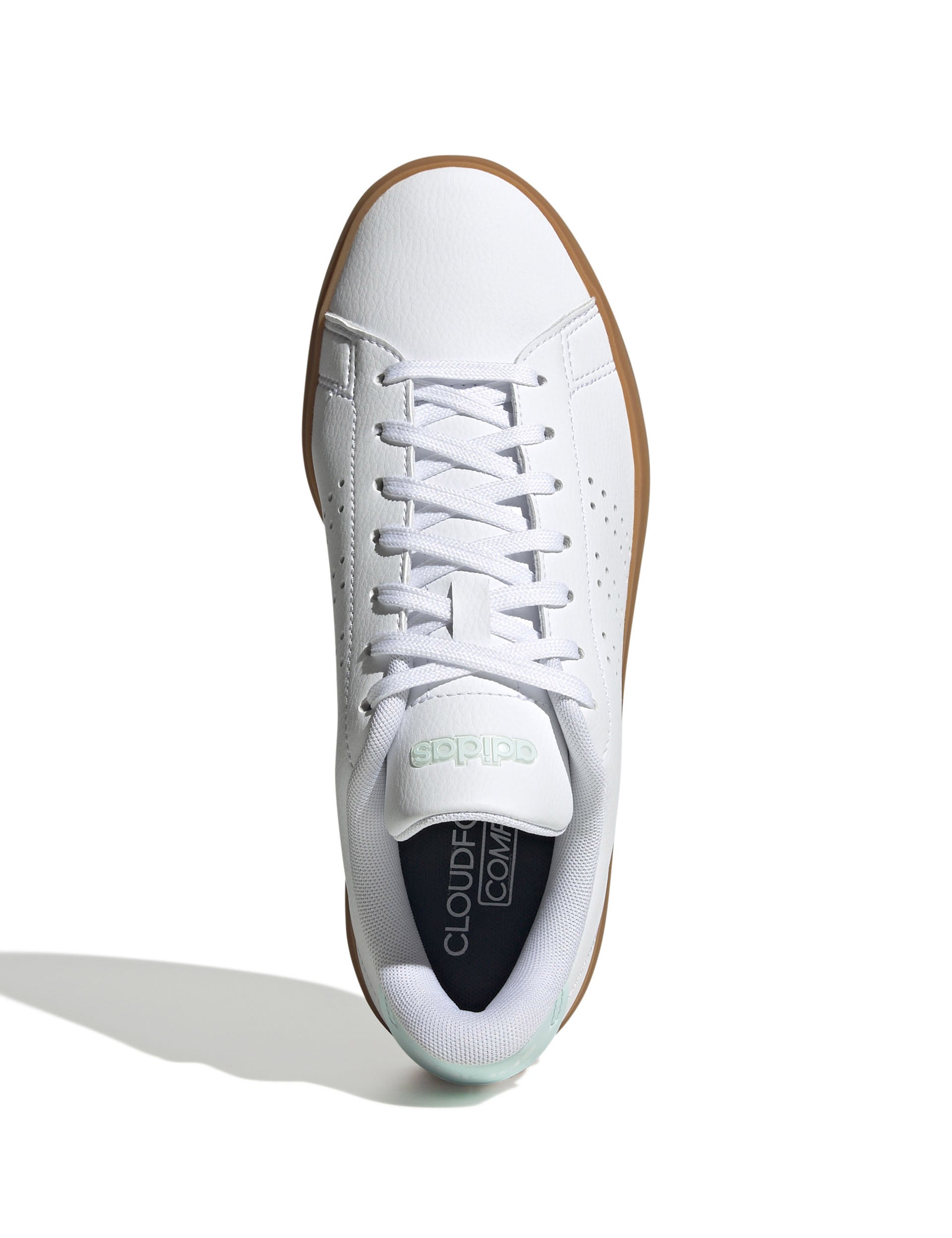 adidas Advantage Shoes White/Halo Mint The Sports Edit