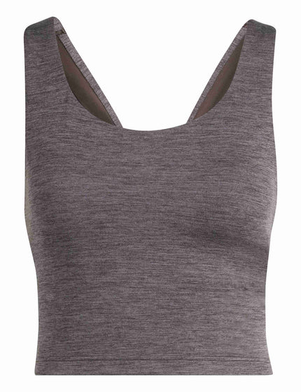 adidas All Me Medium Support Bra Tank Top - Aurora Coffee Melangeimages7- The Sports Edit