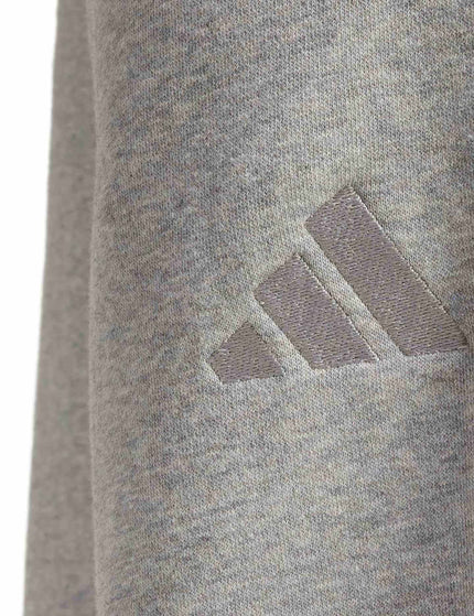 adidas ALL SZN Fleece Loose Joggers - Medium Grey Heatherimages5- The Sports Edit