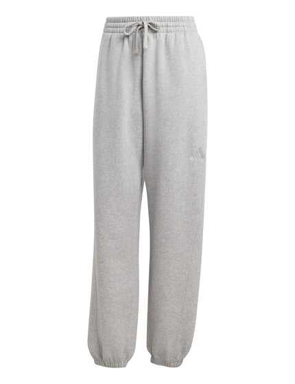 adidas ALL SZN Fleece Loose Joggers - Medium Grey Heatherimages6- The Sports Edit