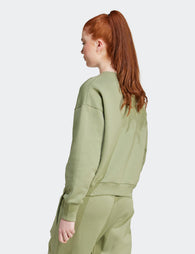 売れ筋商品|||アディダス カットソー トップス レディース Women's All SZN Loose Fit Fleece Sweatshirt Medium Grey Heather adidas - Women's All SZN Fleece Sweatshirt (HJ8001) – SVP Sports