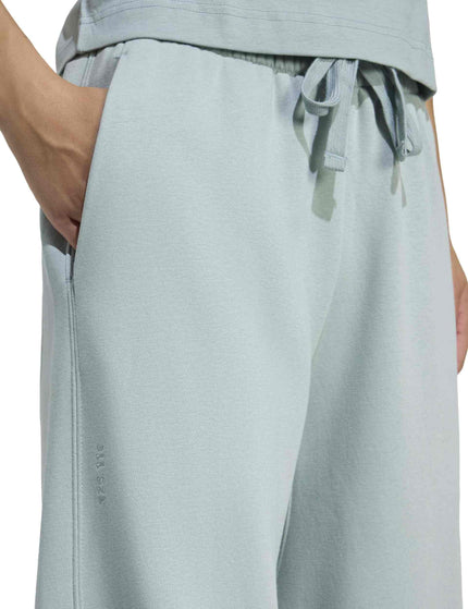 adidas ALL SZN Fleece Loose Wide-Leg Pants - Wonder Sageimages3- The Sports Edit