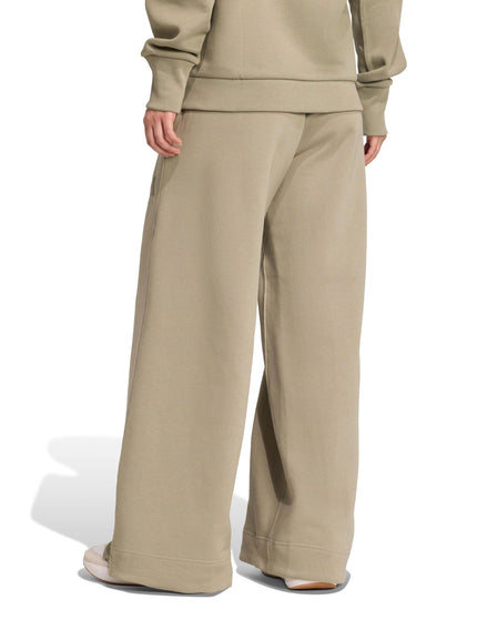 adidas ALL SZN Fleece Loose Wide-Leg Pants - Silver Pebbleimages2- The Sports Edit