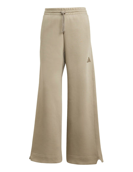 adidas ALL SZN Fleece Loose Wide-Leg Pants - Silver Pebbleimages6- The Sports Edit