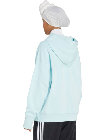 adidas ALL SZN French Terry Loose Hoodie - Halo Mintimages2- The Sports Edit