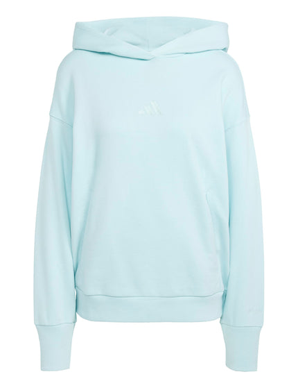 adidas ALL SZN French Terry Loose Hoodie - Halo Mintimages6- The Sports Edit