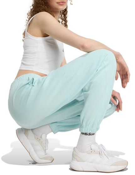 adidas ALL SZN French Terry Loose Joggers - Halo Mintimages4- The Sports Edit