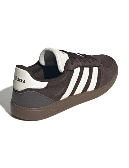 adidas Breaknet Sleek Shoes - Aurora Coffee/Off White/Gumimages3- The Sports Edit