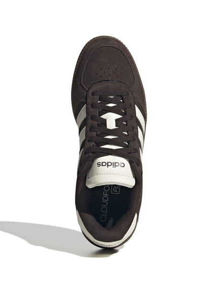 adidas Breaknet Sleek Shoes - Aurora Coffee/Off White/Gumimages5- The Sports Edit