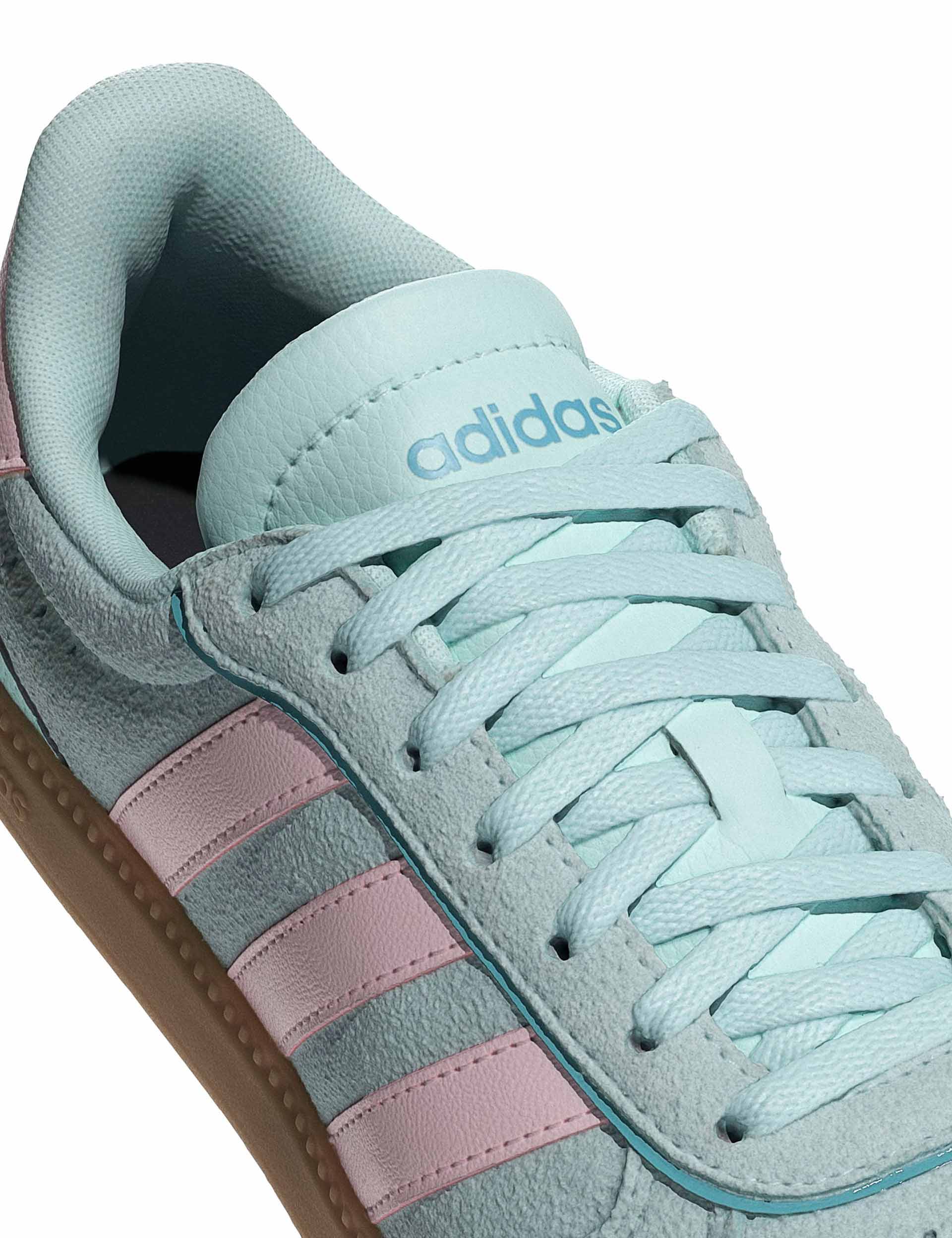 adidas Breaknet Sleek Shoes Halo Mint/Pink The Sports Edit